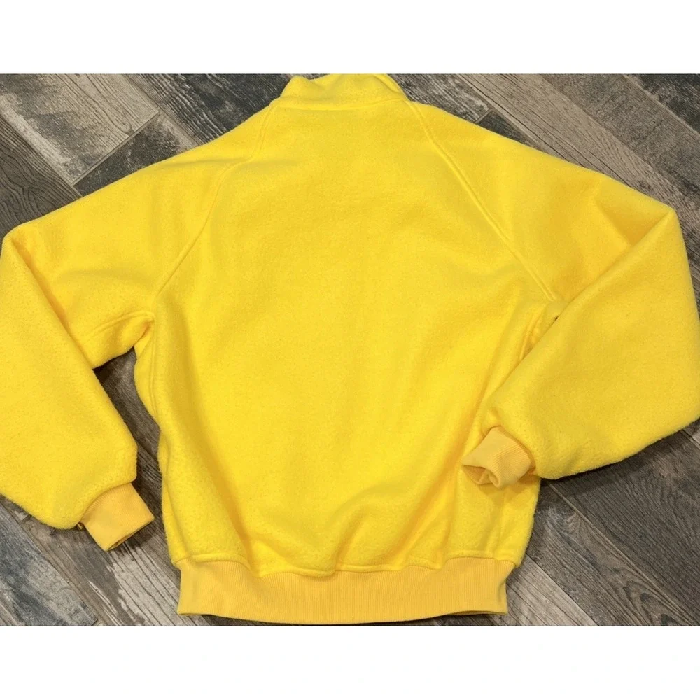 Vintage Columbia‎ Yellow Fleece Jacket Mens Full Zip Outdoor Gorpcore Medium